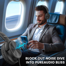 Cowyawn headphones with built-in microphone for crisp calls and online meetings
