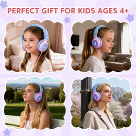 Cowyawn USB-C kid headphones portable for school and travel