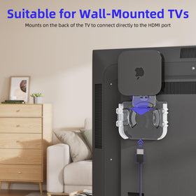 Cozcty Apple TV mount on vent for flexible positioning and airflow