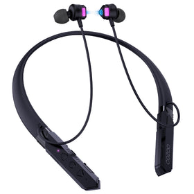 Cozoo Bluetooth headphones neckband with ambient light for immersive gaming and music