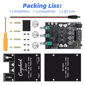 PCB layout of Cozychord ZK-1002T designed for easy integration in small spaces