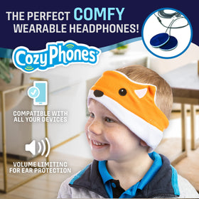 CozyPhones-volume-limited-90db: safer listening for quiet study and busy play.