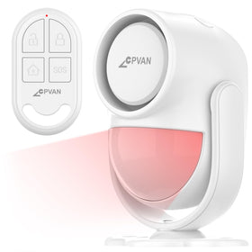 CPVAN front view showing siren speaker and LED for clear visual deterrent