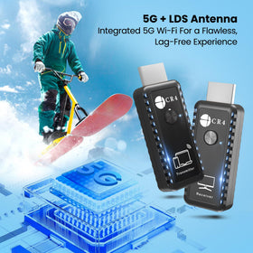 CR4 used in an office presentation showing seamless wireless mirroring benefit