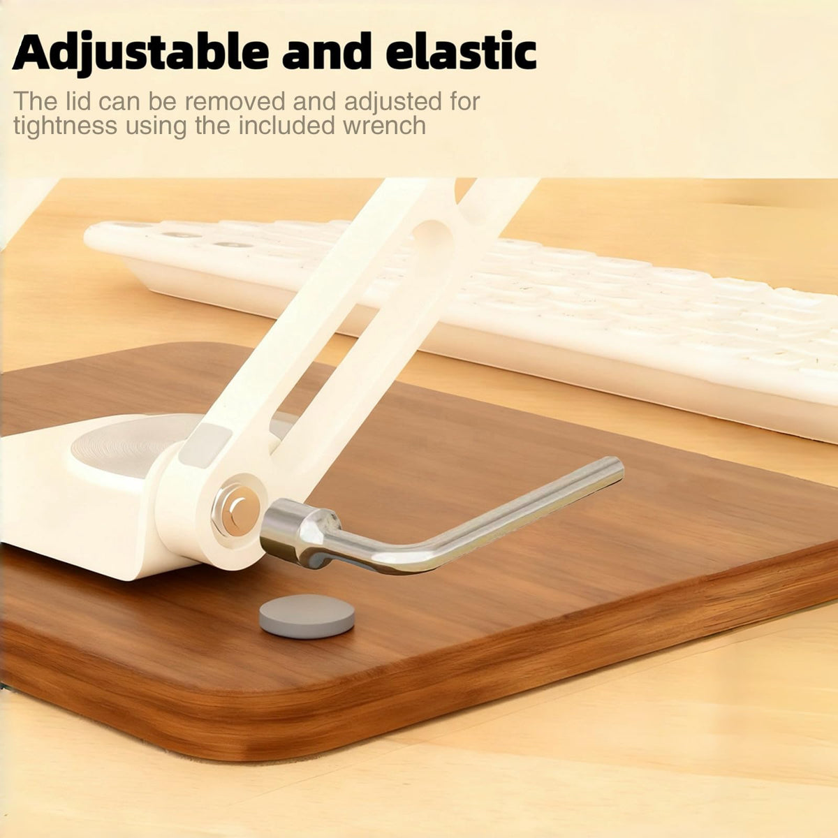Craftreasure foldable desk laptop stand for easy transport