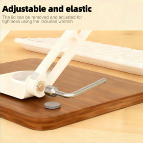 Craftreasure foldable desk laptop stand for easy transport