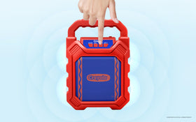 Crayola Mini Karaoke Bluetooth panel easy wireless connection