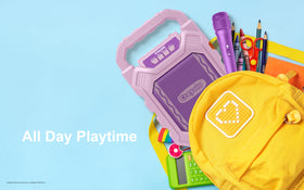Crayola Mini Karaoke side profile highlighting compact portability for travel