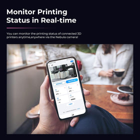 Creality Nebula Camera spaghetti-detection helps catch errors early and reduce waste.