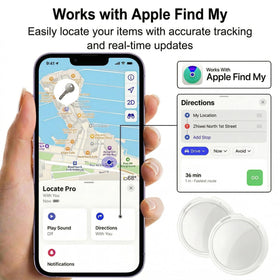 CREASO GPS tracker integrates with Apple Find My for seamless iOS tracking