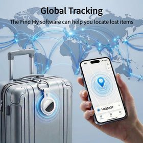 CREASO Tracker Tags battery-life indicator shown in Find My app
