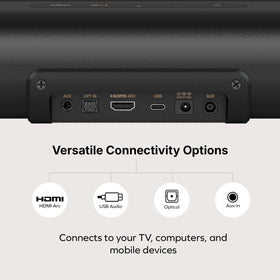 Creative Stage Pro wireless listening with Bluetooth 5.3 pairing on mobile devices