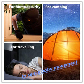 CREVENT in the yard provides outdoor safety alerts while you relax outside.