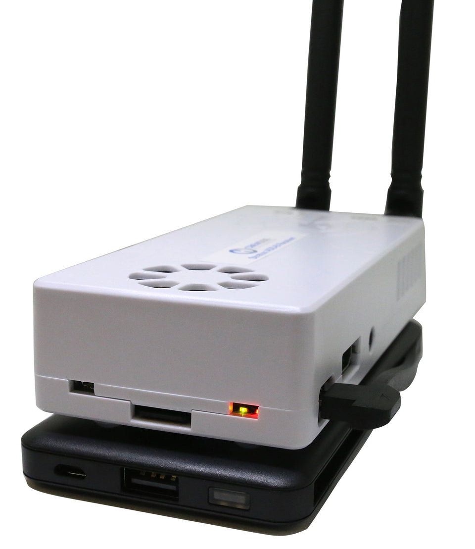 Crew Dog Stratux ADS-B receiver kit ready for cockpit use with ADS-B data access