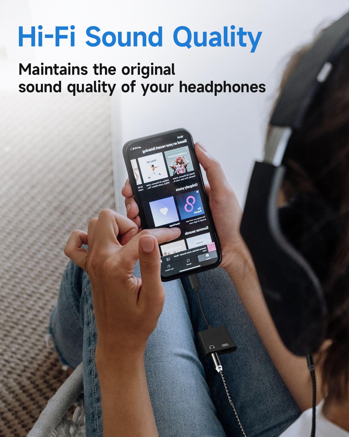 Criello DAC smart chip delivers high-resolution audio with reduced noise.
