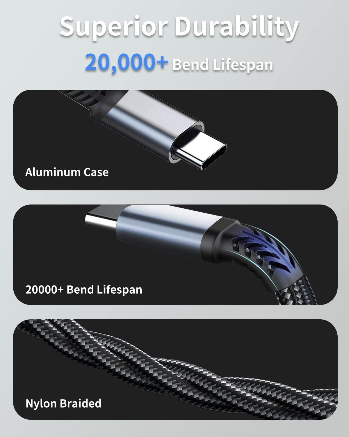 Criello USB-C to 3.5mm adapter with aircraft-grade aluminum connectors for durability.