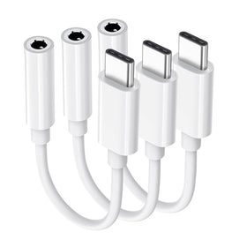 Criello USB-C to 3.5mm adapter front view with clear audio focus