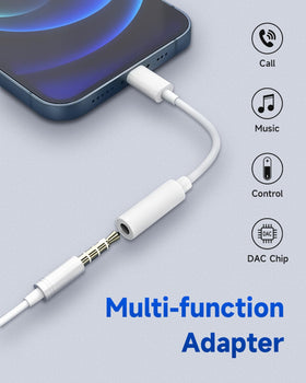 Criello USB-C to 3.5mm adapter pack shot showing the 3‑pack set