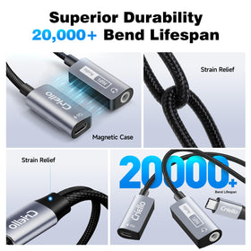 Criello wide device compatibility supports most USB-C devices including iPhone, MacBook, and Switch.