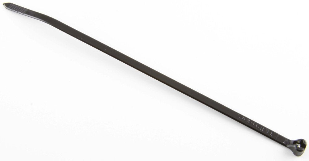 Crimp Supply TY25MX Ty-Rap 7.3in UV black demonstrates outdoor-grade strength and durability.