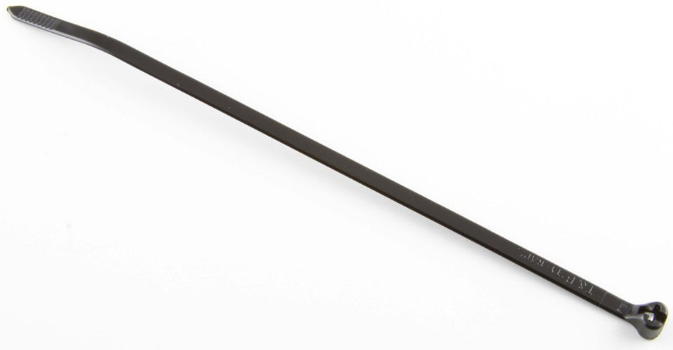 Crimp Supply TY25MX Ty-Rap 7.3in UV black demonstrates outdoor-grade strength and durability.