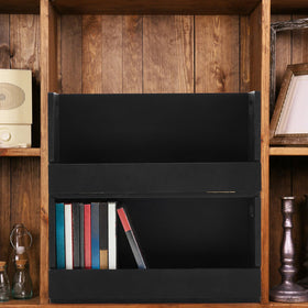 CroBlissful capacity of up to 26 standard DVDs keeps collections tidy.