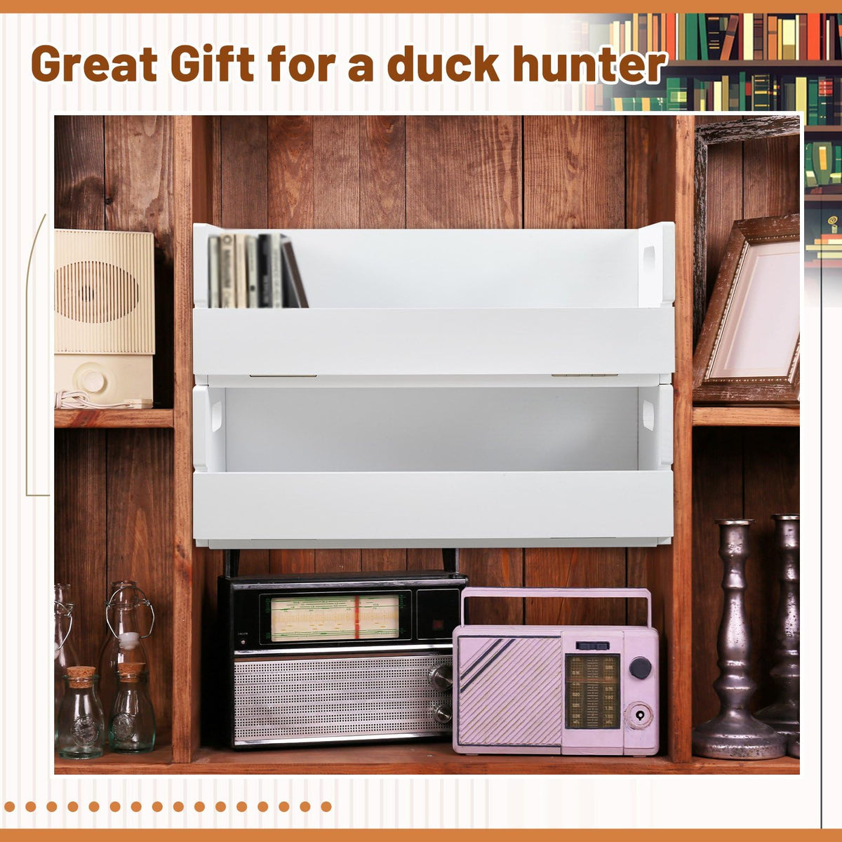 CroBlissful CD and DVD organizer perfect for movie collections and cassettes.