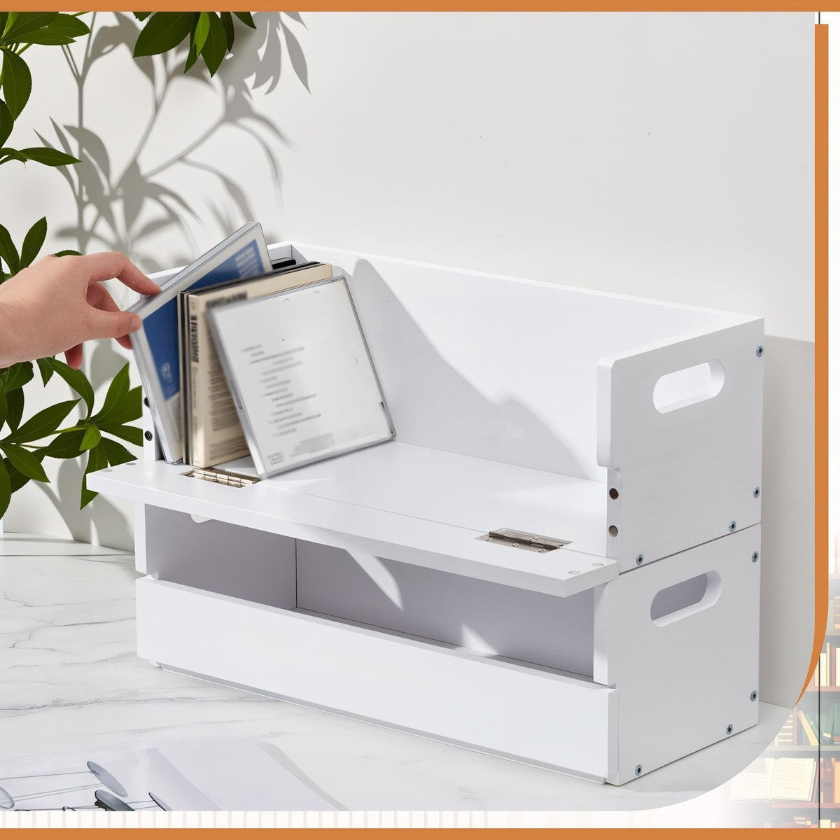 CroBlissful magnetic flap detail ensuring secure closure and quick access