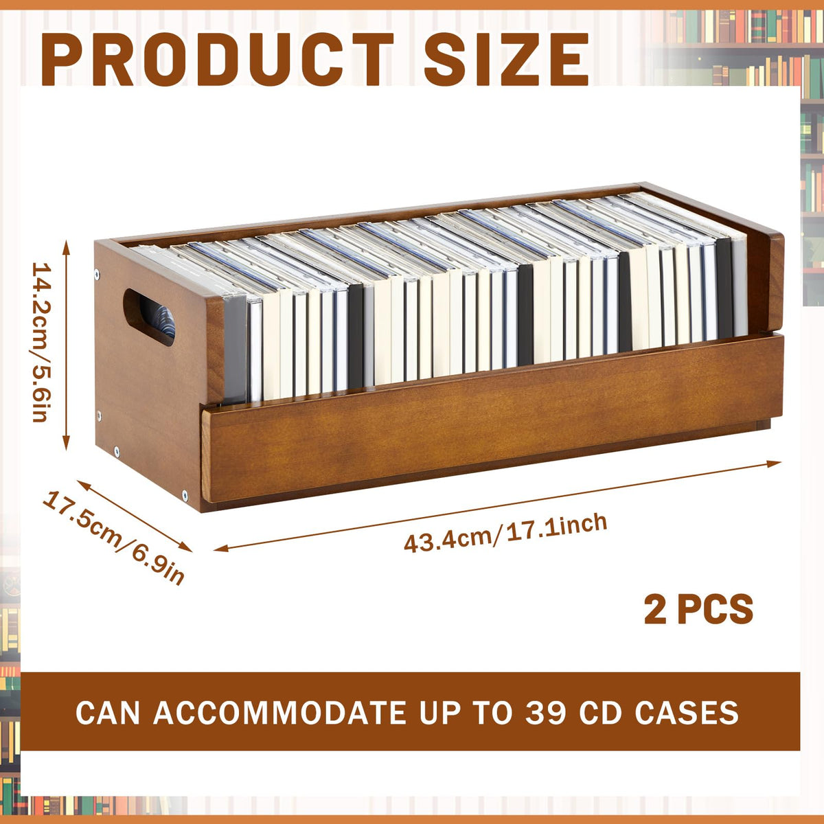 CroBlissful open magnetic flap revealing interior space and easy disc access benefit