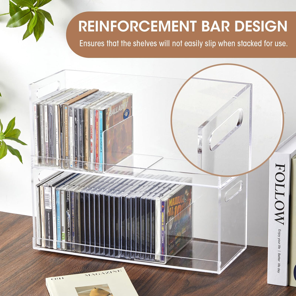 CroBlissful size comparison with CDs and DVDs to confirm proper fit