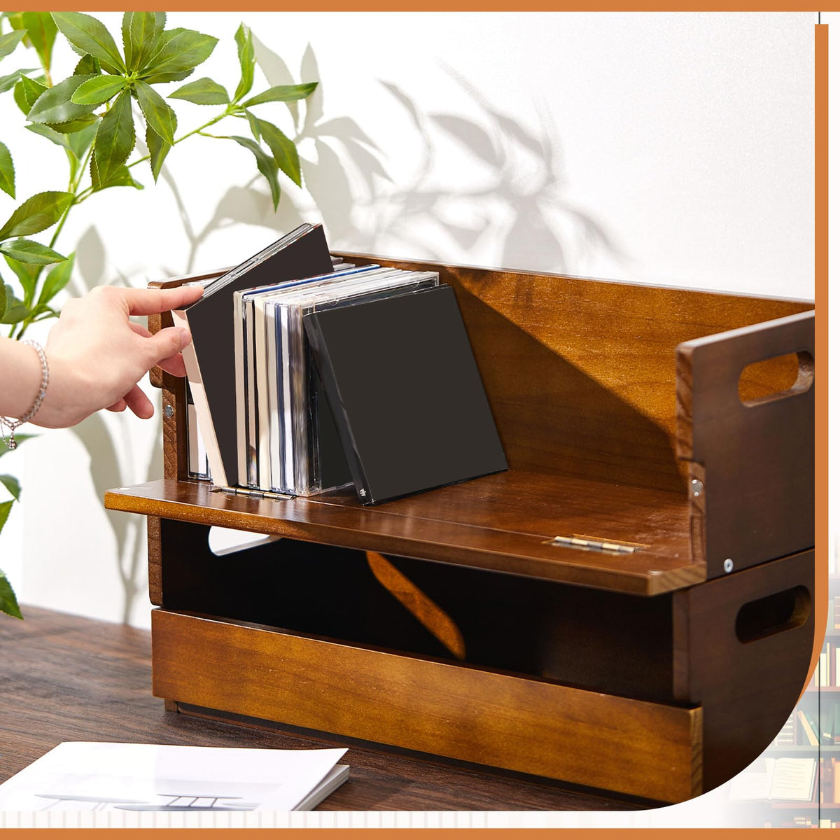 CroBlissful stacked units on shelf maximizing vertical storage