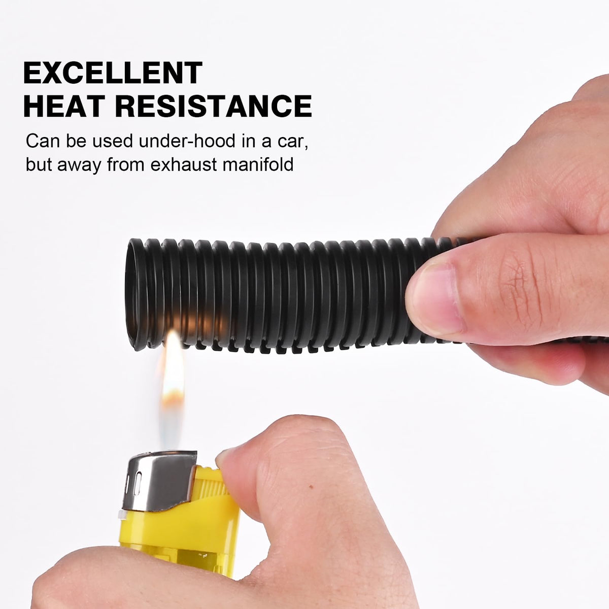 CrocSee loom around a cable bundle, protecting and tidying multiple wires benefit