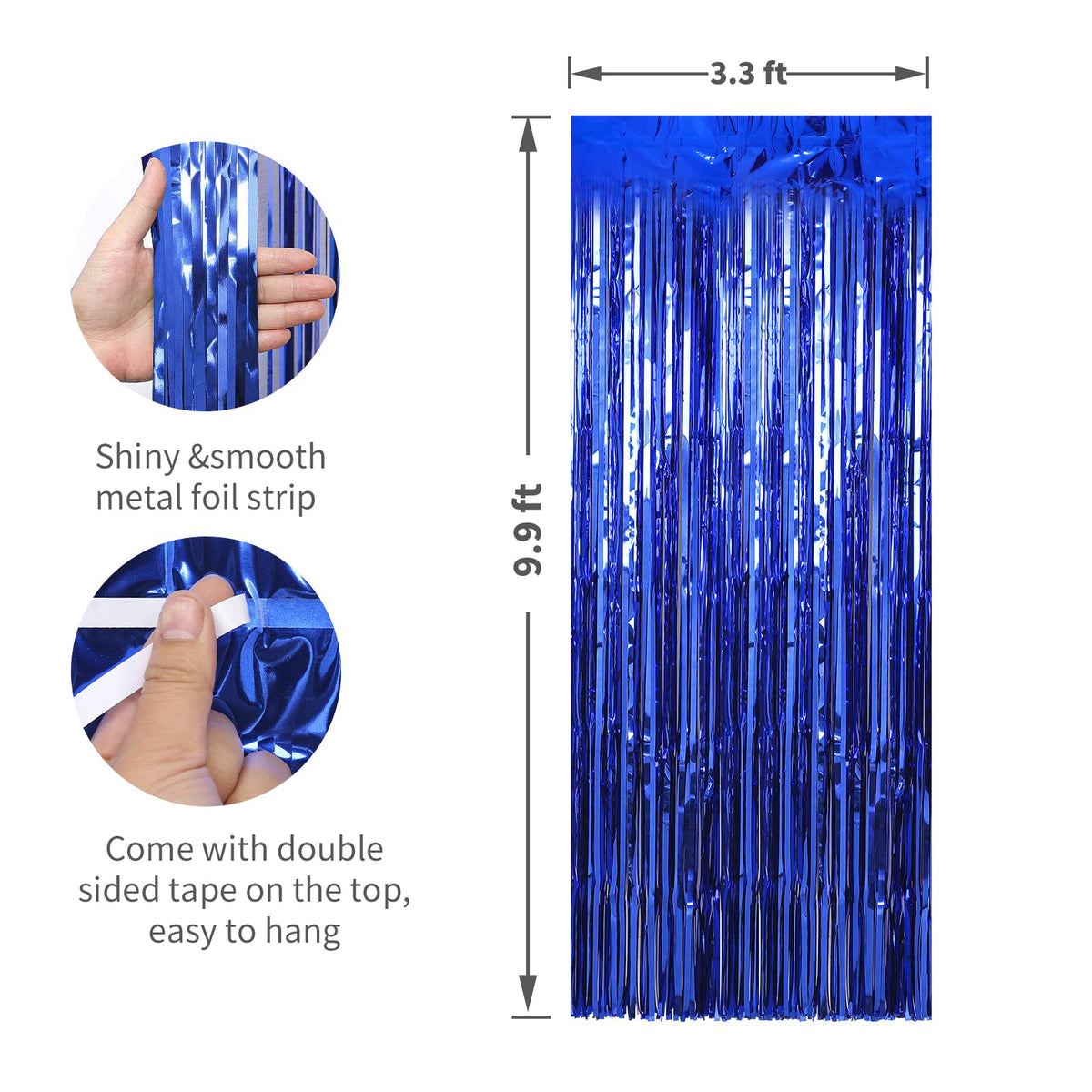 Crosize top adhesive strip detail for fast peel-and-stick installation benefit