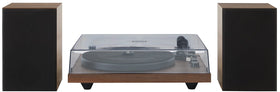Crosley C62 Bluetooth system streams wirelessly to bookshelf speakers