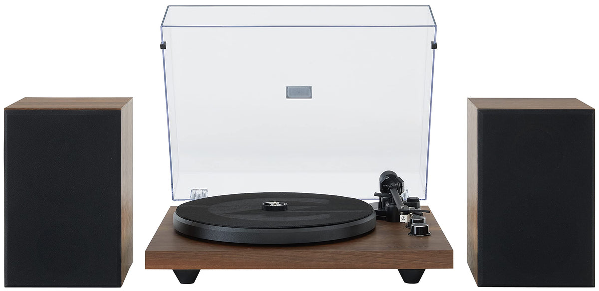 Crosley C62 two-speed turntable ready for 33 or 45 RPM records