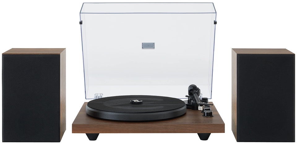 Crosley C62 two-speed turntable ready for 33 or 45 RPM records