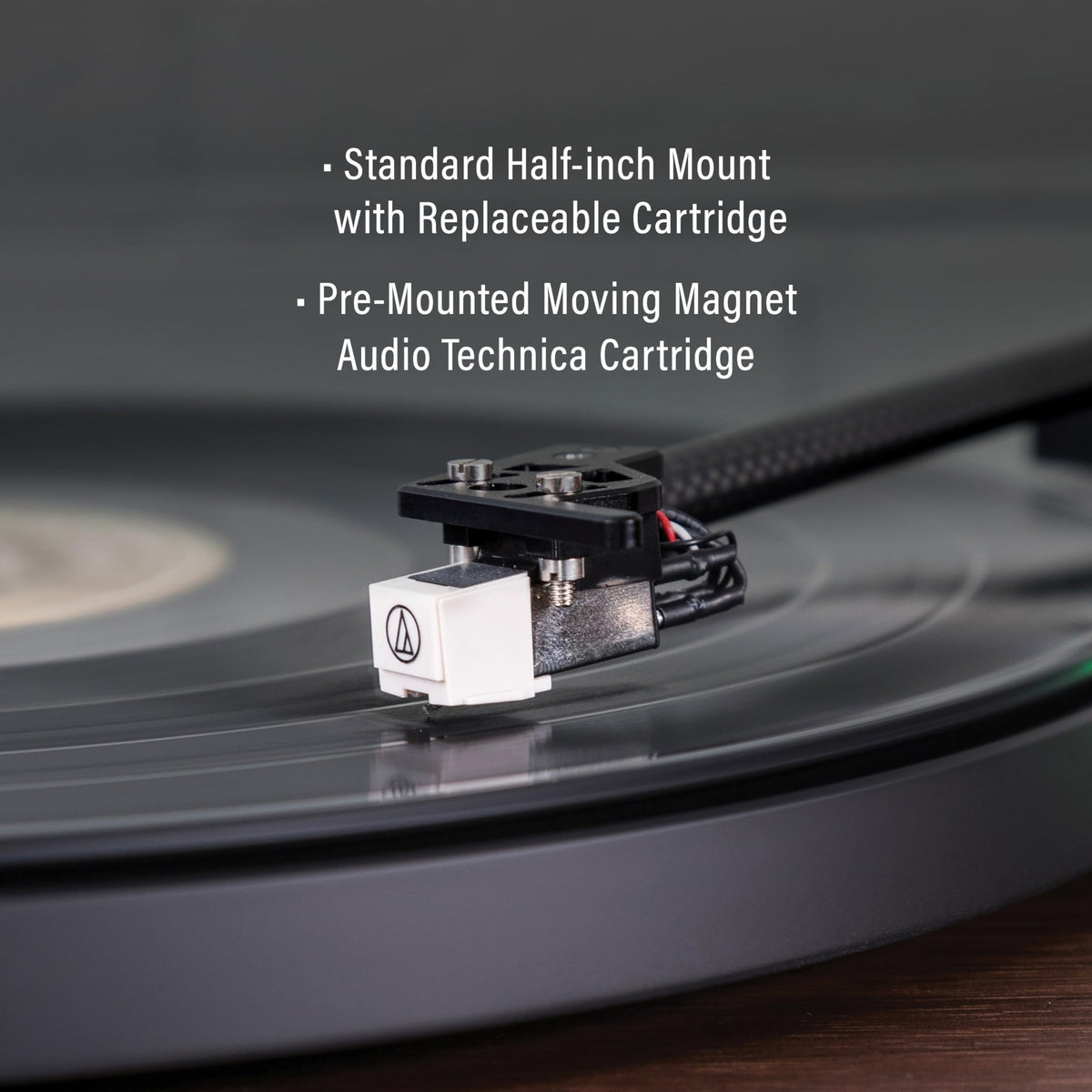 Crosley C65A-WAGL Bluetooth streaming lets you play favorites wirelessly.