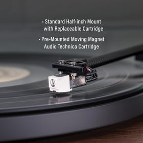 Crosley C65A-WAGL Bluetooth streaming lets you play favorites wirelessly.