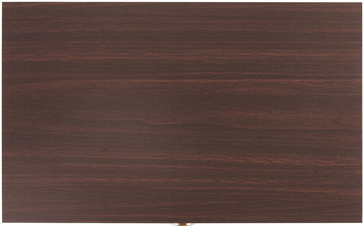 Crosley CR3501A-MA Fleetwood brushed aluminum details provide modern contrast