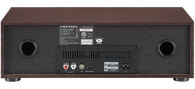 Crosley CR3501A-MA Fleetwood wood grain design adds retro charm