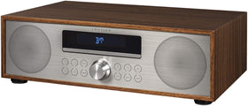 Crosley CR3501A-WA Fleetwood digital tuner; clear FM reception with built-in antenna.