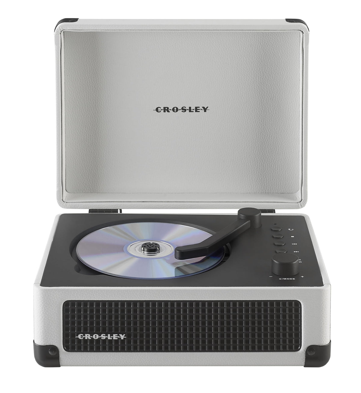 Crosley CR3505DP-WF built-in FM radio and Bluetooth image, flexible listening.