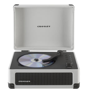 Crosley CR3505DP-WF built-in FM radio and Bluetooth image, flexible listening.