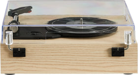 Crosley Scout compact dust cover protects vinyl and keeps surfaces tidy.