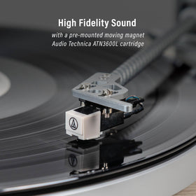 Crosley CR6046A NASL Stave Bluetooth connectivity for wireless music to built-in speakers