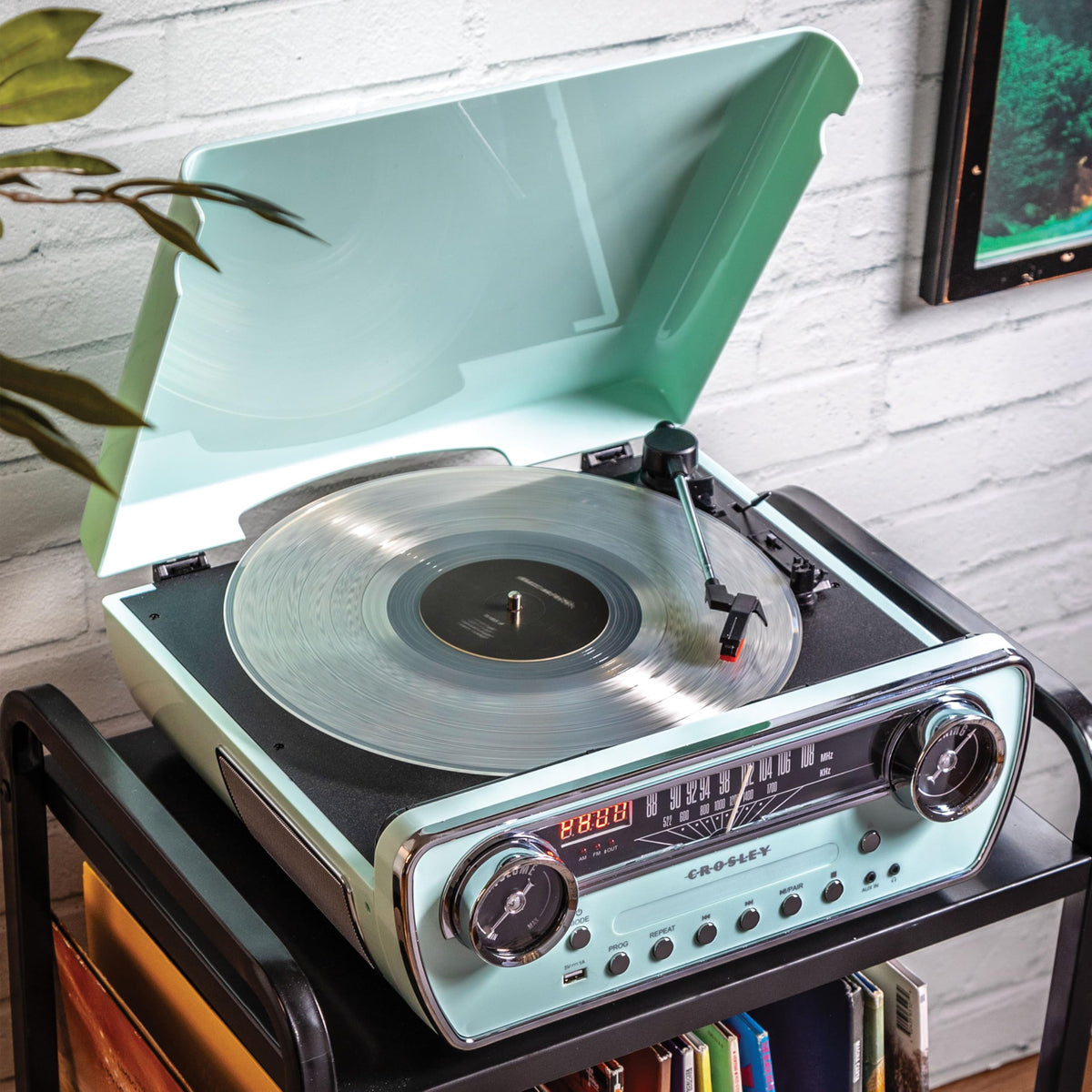 Aux input on Crosley Powel for quick wired connections from external devices
