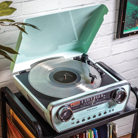 Aux input on Crosley Powel for quick wired connections from external devices