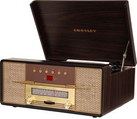 Crosley CR7016A-MA Rhapsody CD player for digital playback alongside vinyl