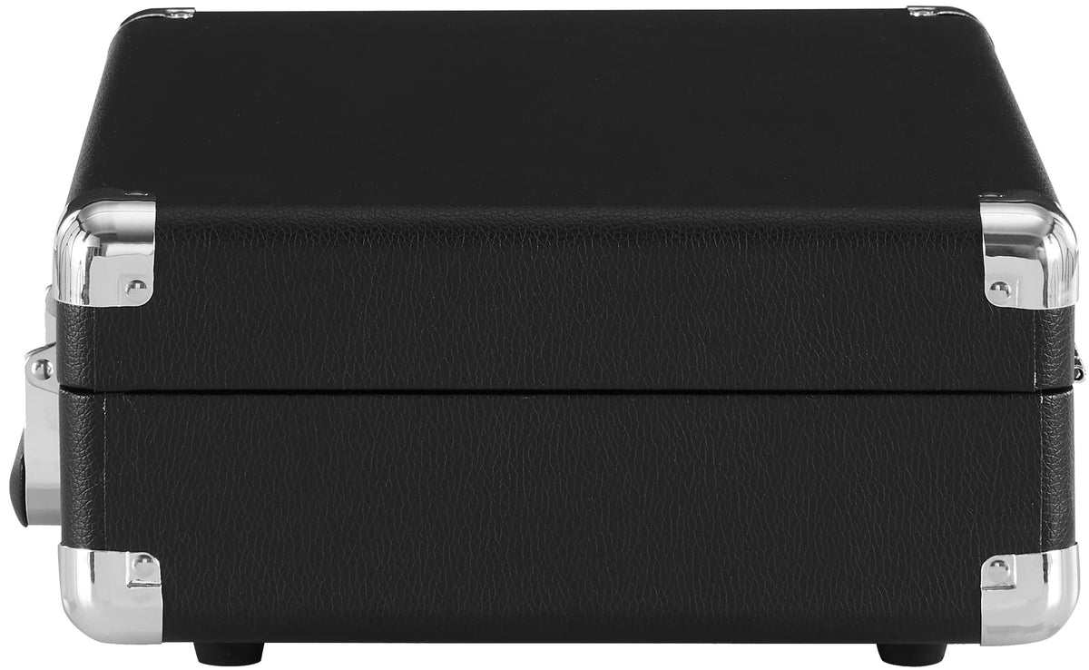 CR8005DP-BK1 supports 33, 45, and 78 RPM records for flexible playback