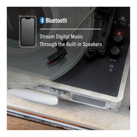Crosley Cruiser Plus RCA and aux ports support simple stereo connections
